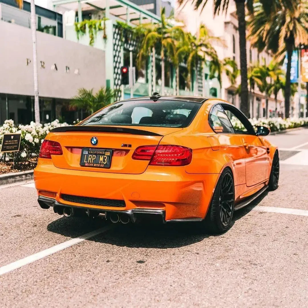 V Style Carbon Fiber Rear Diffuser - BMW E92 / E93 M3