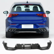 Volkswagen VW Golf 8 MK8 R 2021+ Rear Bumper Diffuser Dry Carbon Fiber