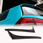 Volkswagen VW Golf 7 7.5 MK7 MK7.5 2014-2019 Rear Roof Side Window Vent Spoiler | Non-GTI Non-R Carbon Fiber/ABS