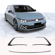 Volkswagen VW Golf 8 MK8 GTI 2021UP Front Bumper Vents Dry Carbon Fiber