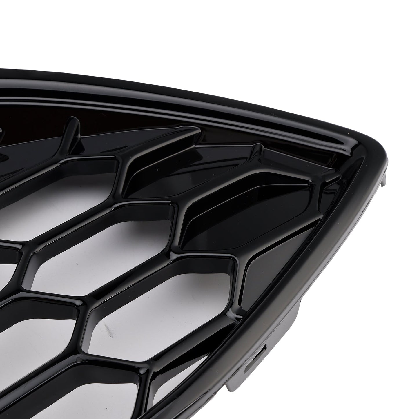 Gloss Black Front Bumper Grille Grill Fit Ford Focus ST + ST Line MK4 2018-2021