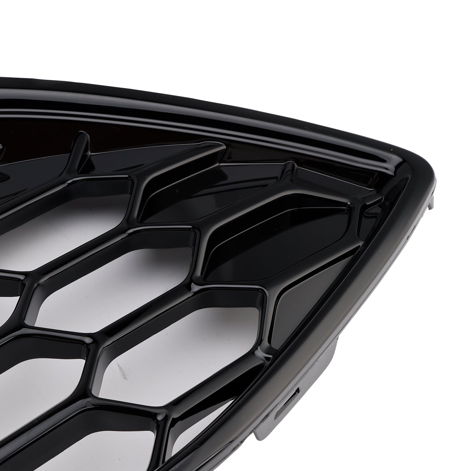 Gloss Black Front Bumper Grille Grill Fit Ford Focus ST + ST Line MK4 2018-2021