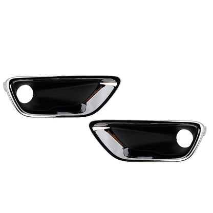 2016-2020 Jeep Grand Cherokee Front Fog Light Lamp Bezel — Pair (68261711AA)