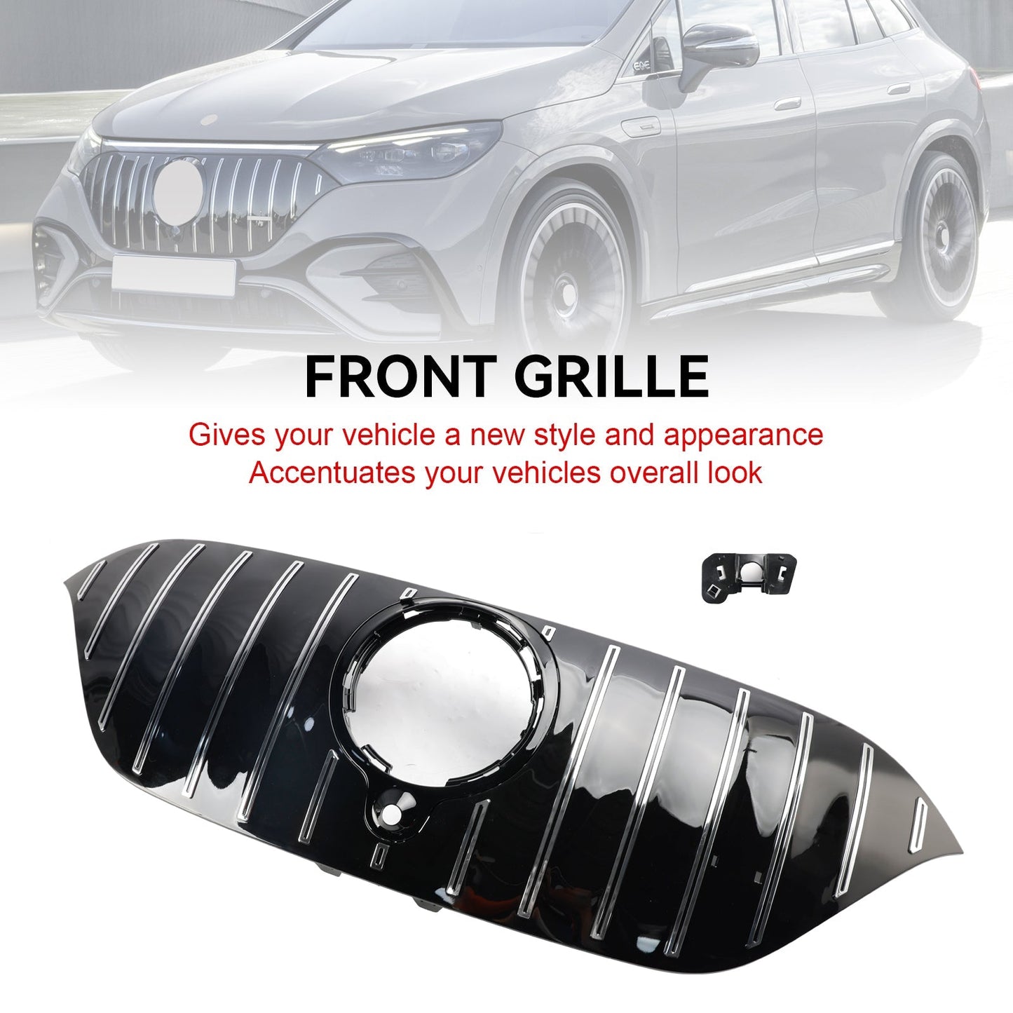 2022-2024 Mercedes-Benz EQE SUV W294 EQE350 EQE550 Front Bumper Grille