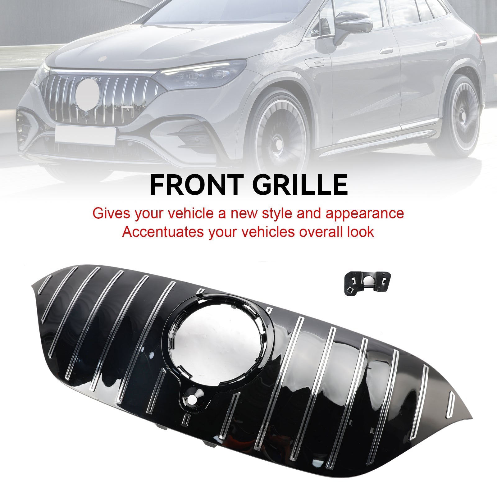 2022-2024 Mercedes-Benz EQE SUV W294 EQE350 EQE550 Front Bumper Grille