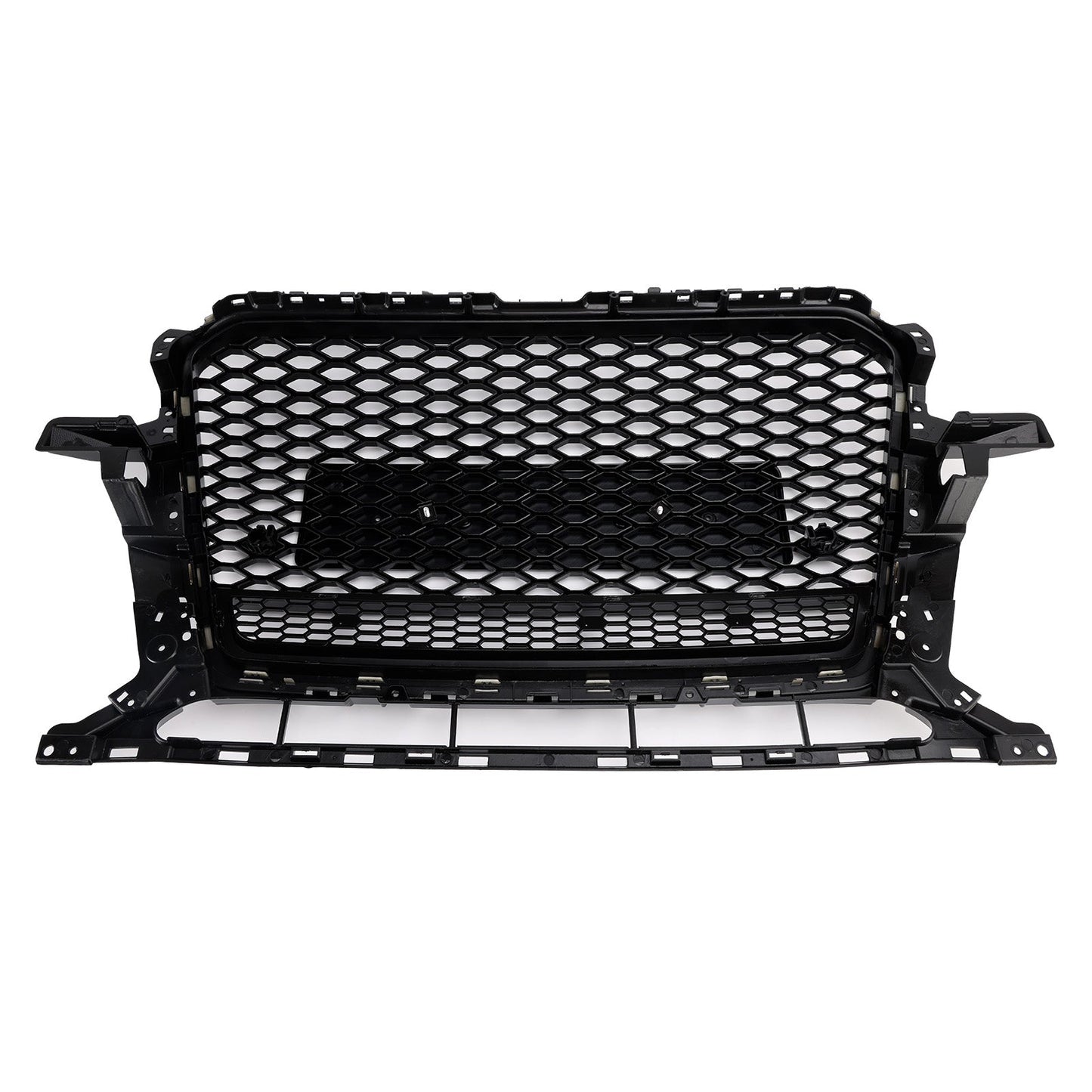 2013-2017 Audi Q5 Gloss Black Front Honeycomb Bumper Grille