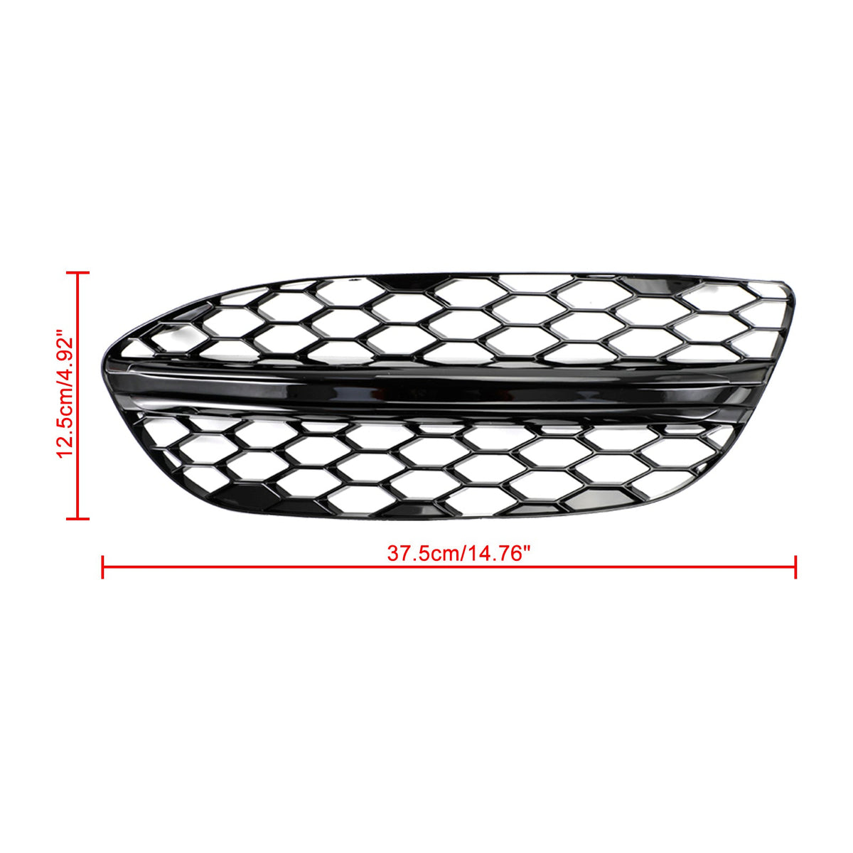 2015-2018 Mercedes-Benz C-Class W205 Base Sedan Mesh Front Fog Light Cover (2058850723 / 2058851123)