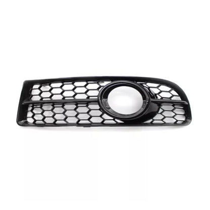 2005-2008 Audi A4 B7 S-Line S4 Front Bumper Honeycomb Fog Light Grille — Pair (8E0807681F / 8E0807682F)