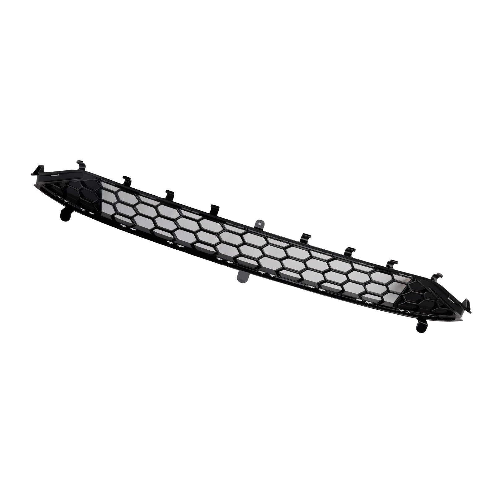 St Style Front Bumper Lower Grill Grille Fit Ford Focus MK4 2018-2021 Black