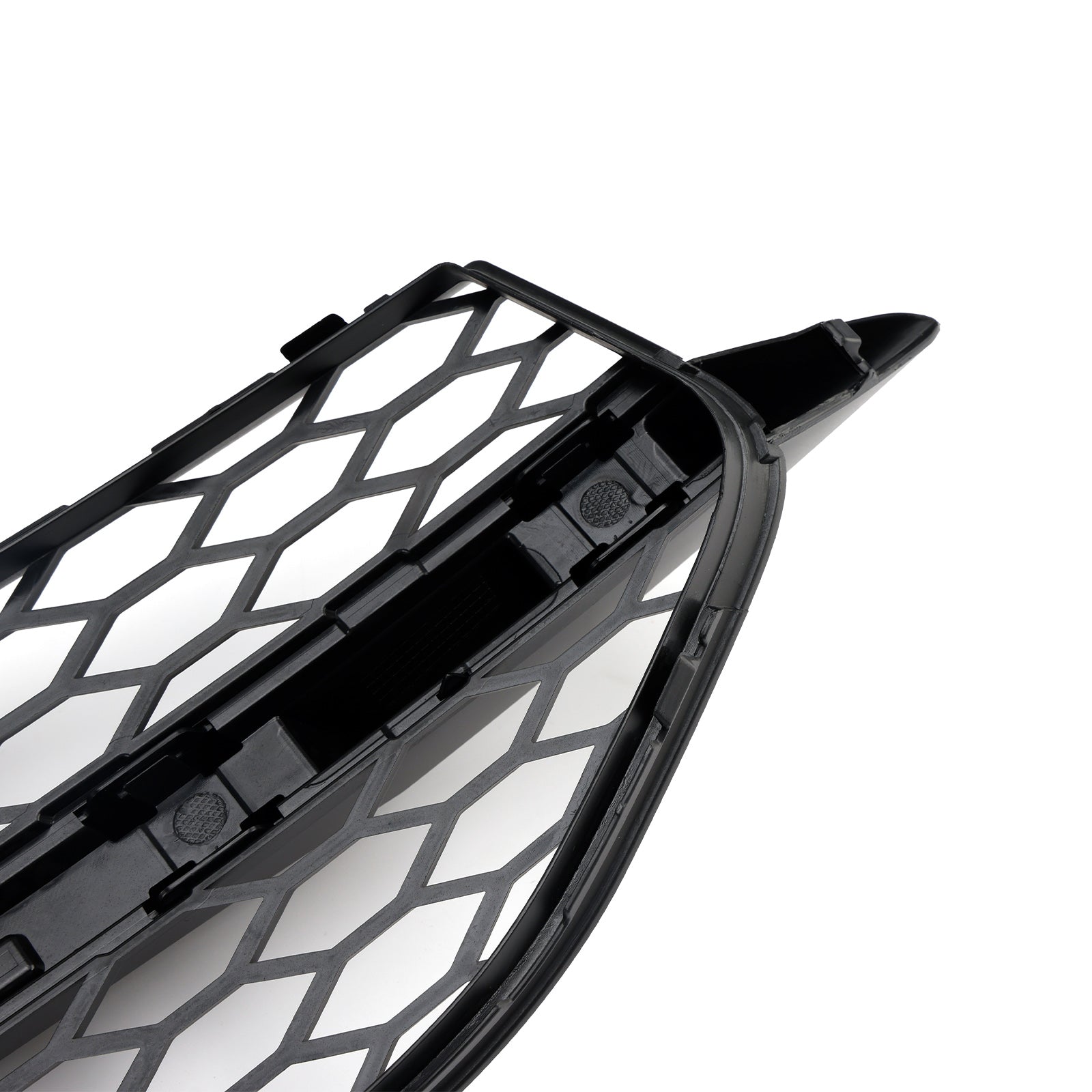 2012-2015 Audi A7 S-Line S7 Black Front Bumper Fog Light Grille Cover