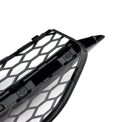 2012-2015 Audi A7 S-Line S7 Black Front Bumper Fog Light Grille Cover