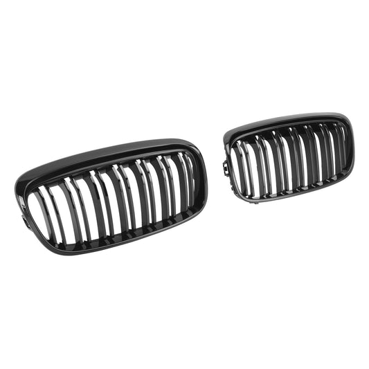 2015-2018 BMW 2 Series F45 F46 Gloss Black Front Kidney Grille