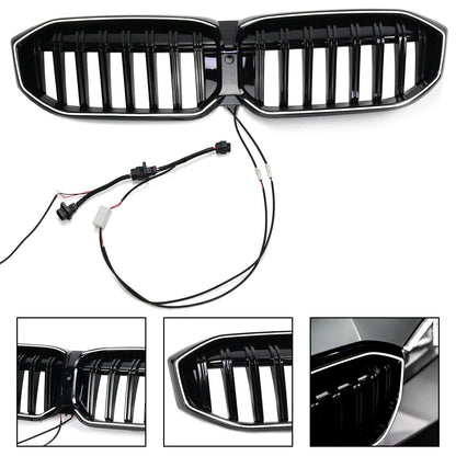 2023-2024 BMW 3 Series G20 G21 G28 Gloss Black Front Kidney Grille Mesh