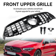 2020-2024 Mercedes-Benz CLA-Class W118 C118 GTR Style Black Front Bumper Grille