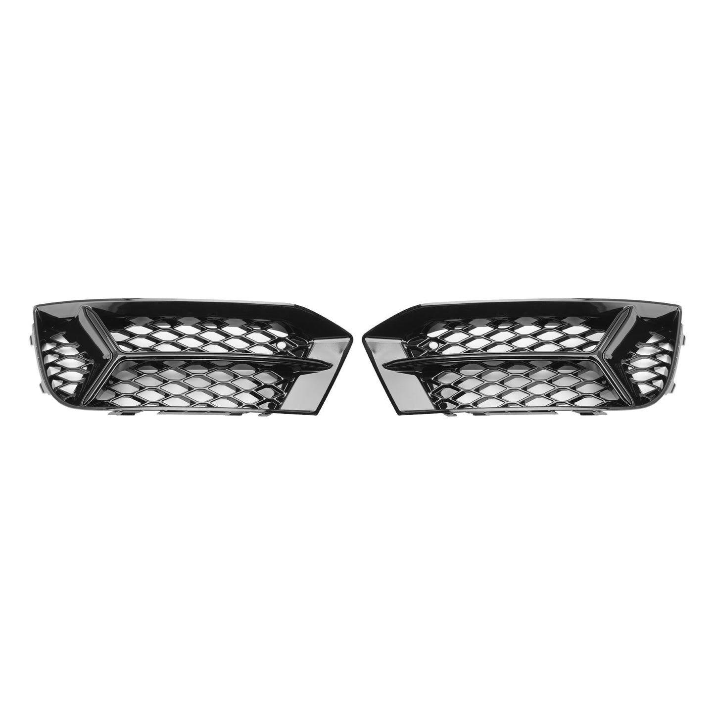 2017-2020 Audi A3 Front Bumper Grill Fog Light Cover Lamp Frame Trim