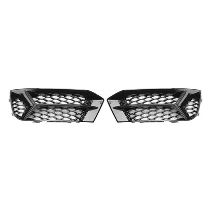 2017-2020 Audi A3 Front Bumper Grill Fog Light Cover Lamp Frame Trim