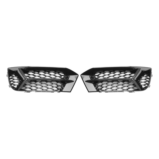 2017-2020 Audi A3 Front Bumper Grill Fog Light Cover Lamp Frame Trim