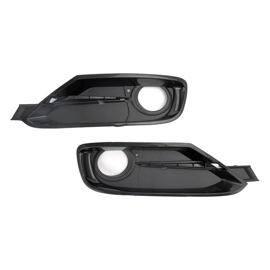 2013-2015 BMW 3 Series F31 Front Bumper Fog Light Grille Cover — Pair (51117300739 / 51117300740)