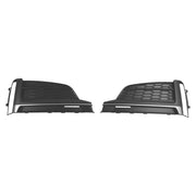 2018-2019 Audi A5 S-Line S5 Front Bumper Fog Light Grille Cover Trim — Pair (8W6807682FRU6)