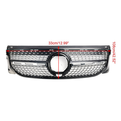2020-2023 Mercedes-Benz GLB-Class X247 Diamond Front Bumper Grille