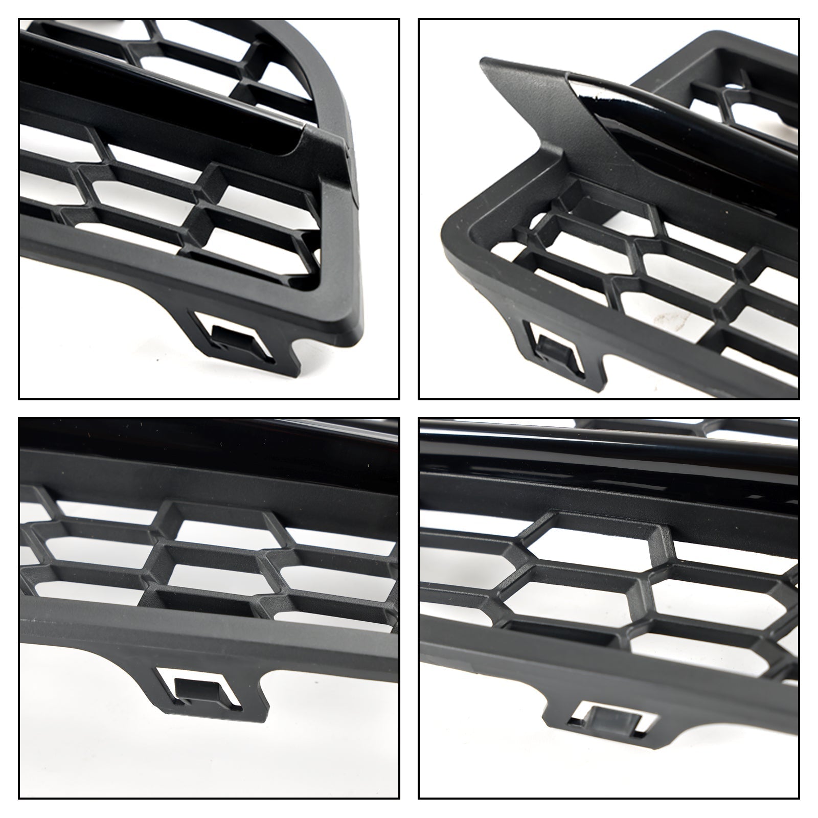 2011-2015 BMW 1 Series F20 F21 M Front Bumper Fog Light Cover Grille — Pair (51118053803 / 51118053804)
