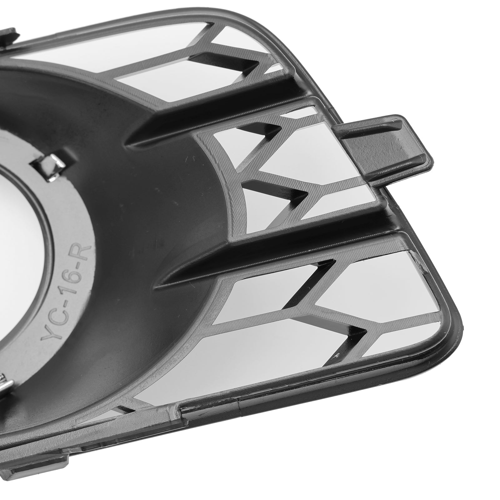 2009-2012 Audi A3 8P S-Line Honeycomb Front Bumper Fog Light Grille Cover (8P0807682)