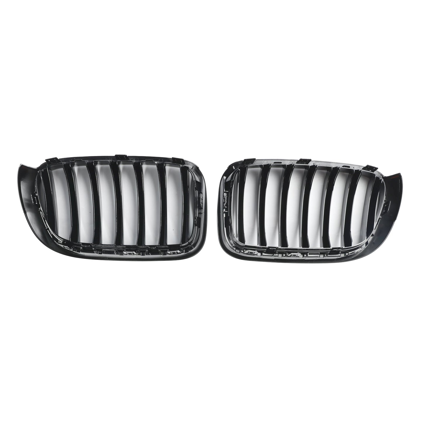 2014-2017 BMW X3 F25 Facelift Gloss Black Front Bumper Kidney Grille