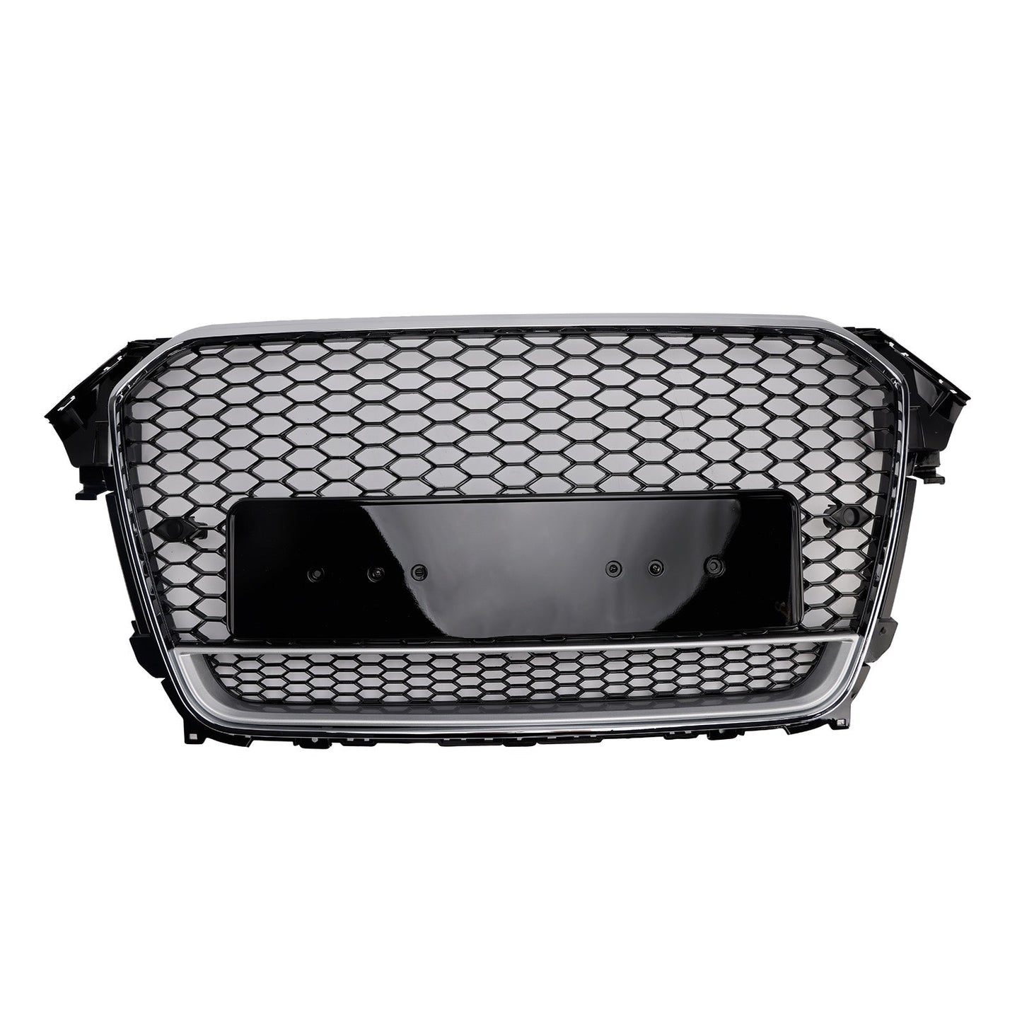 2013-2016 Audi A4 S4 B8.5 RS4 Style Front Bumper Grille with Quattro Badge