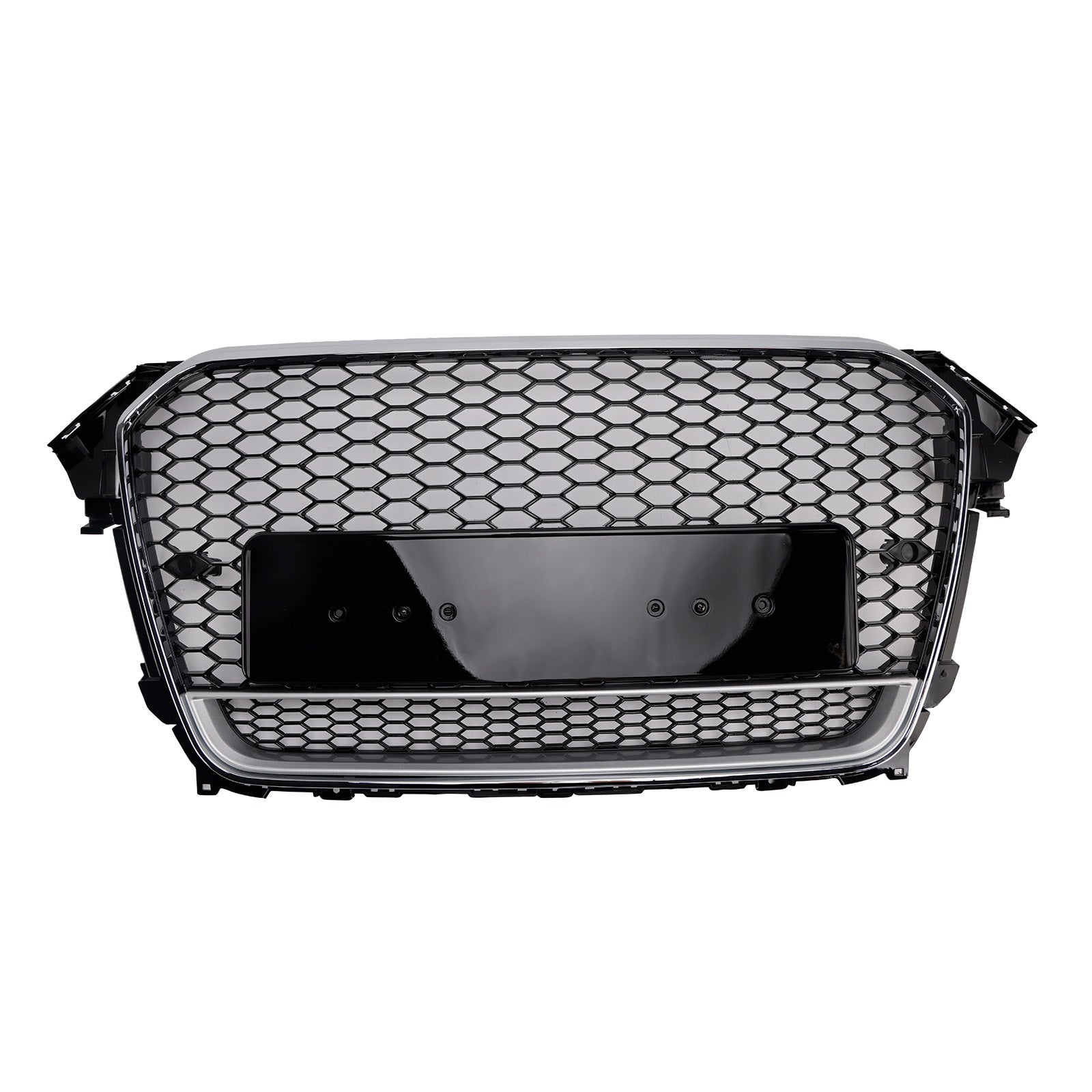 2013-2016 Audi A4 S4 B8.5 RS4 Style Front Bumper Grille with Quattro Badge