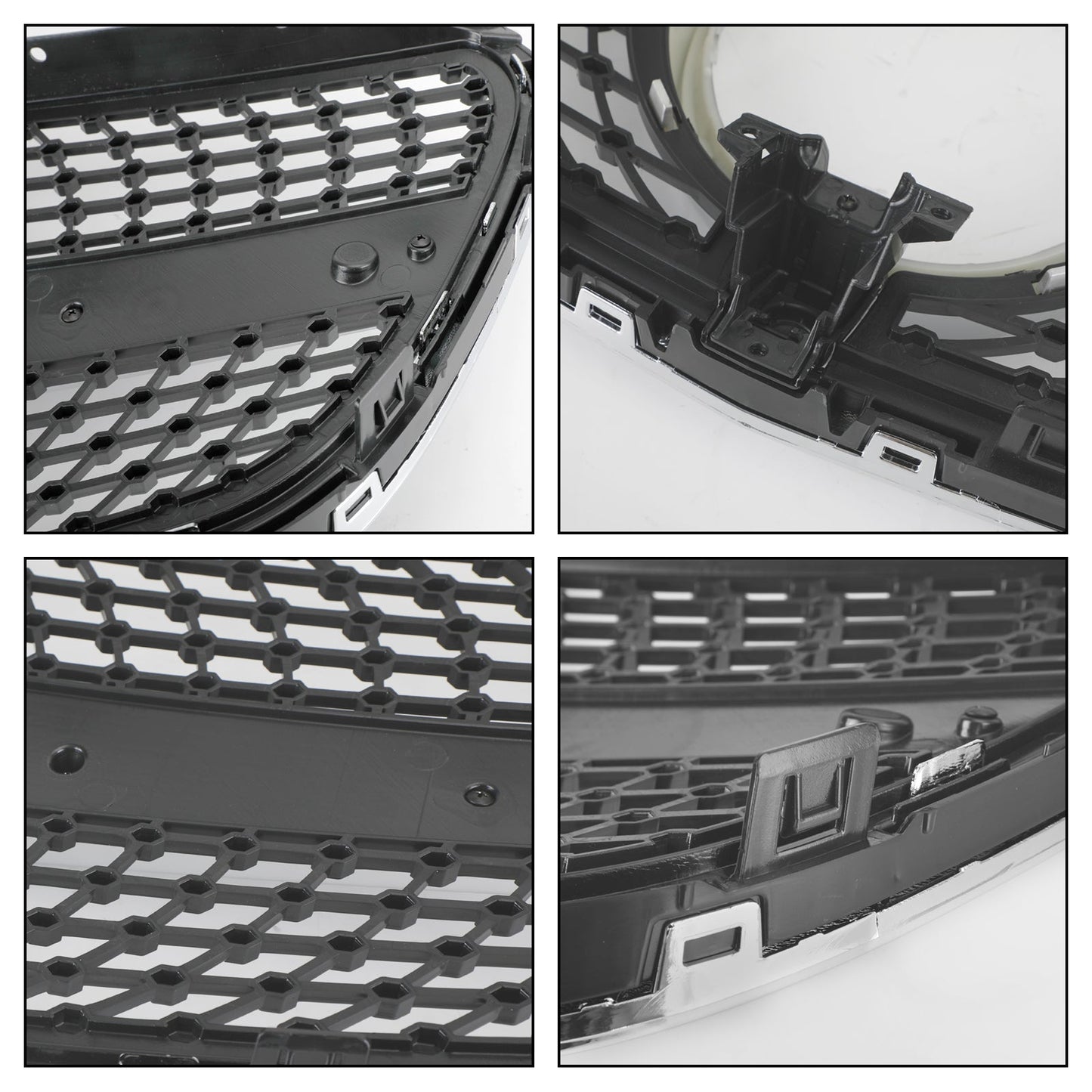2014-2019 Mercedes-Benz V-Class W447 Diamond Front Upper Grille