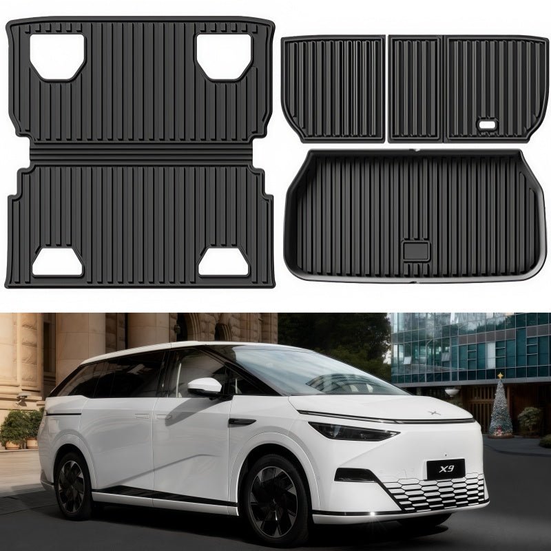 TPE Floor Mats & Trunk Mats for 2025-2026 XPENG X9