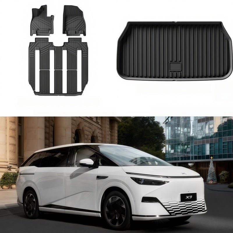 TPE Floor Mats & Trunk Mats for 2025-2026 XPENG X9