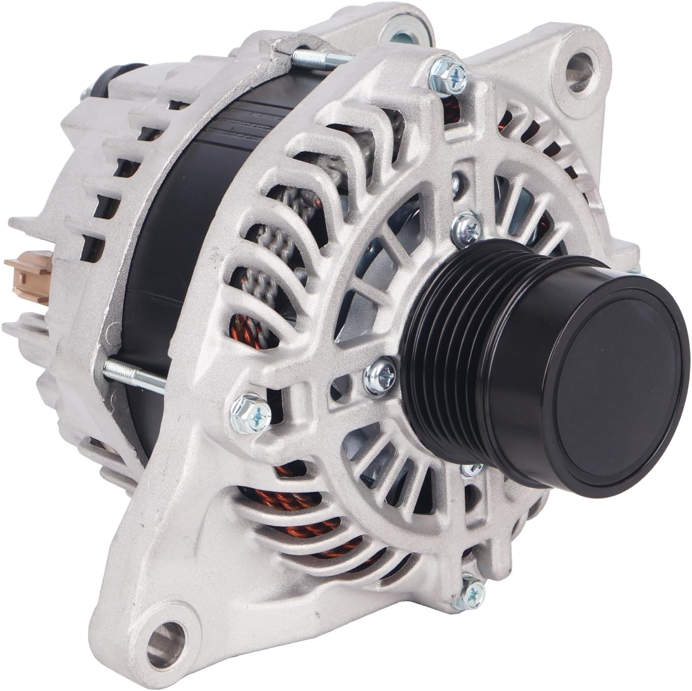 Alternator for 2009-2020 Dodge Journey, L4 2.4L, 12V 160A CW 6-Groove Clutch Pulley