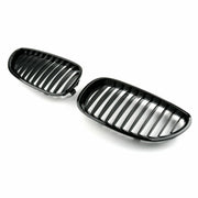2003-2010 BMW 5 Series E60 E61 Gloss Black Front Replacement Kidney Grille