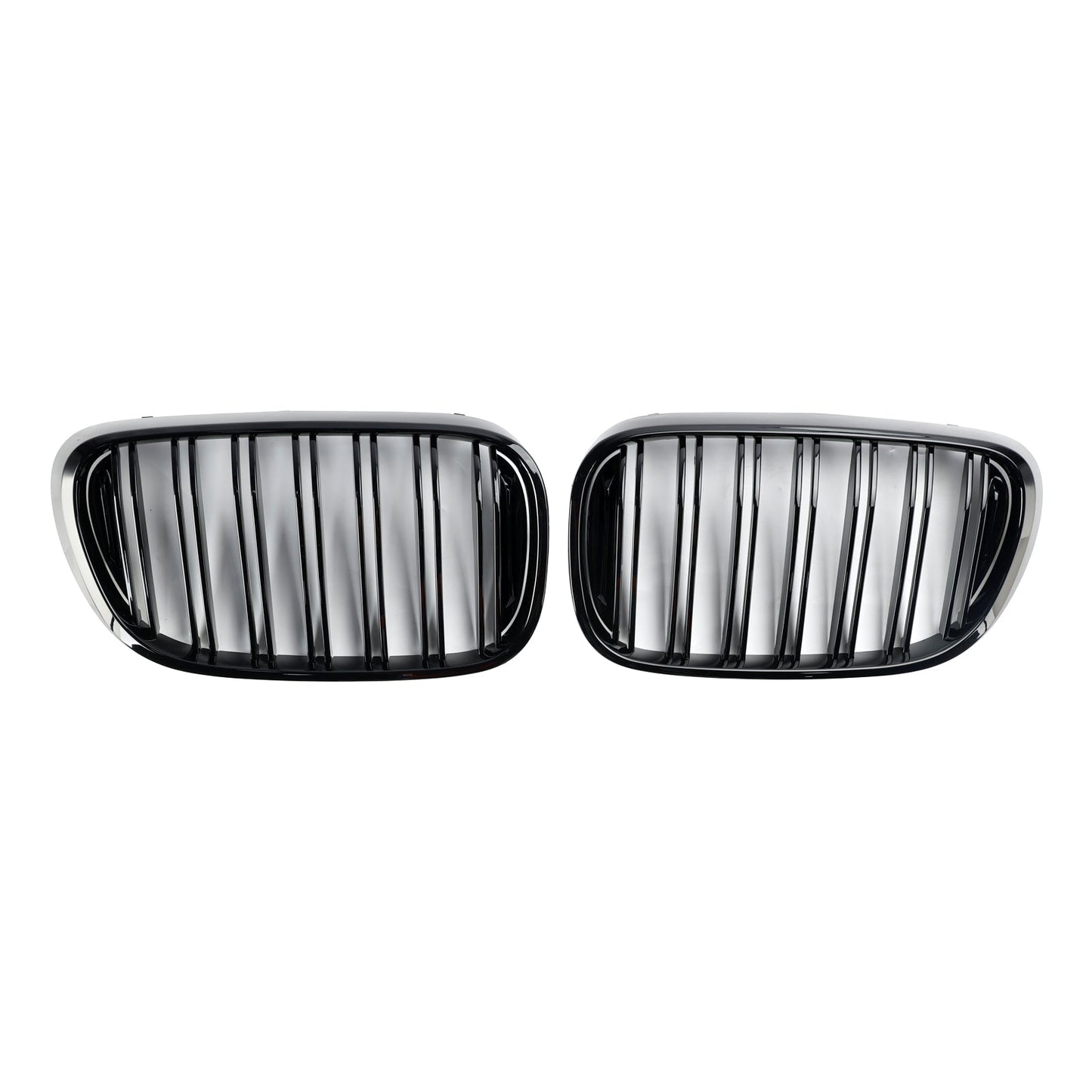 2015-2019 BMW 7 Series G11 Long-Wheelbase Pre-Facelift Black 2-Slat Front Kidney Grille