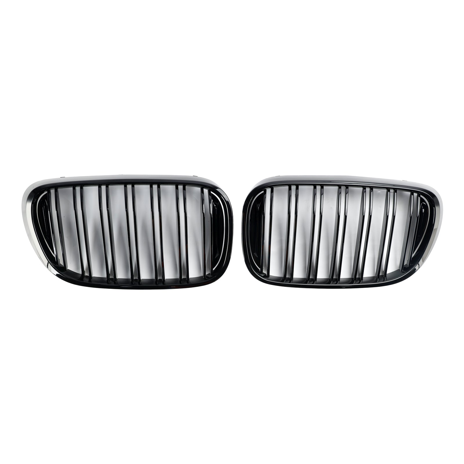 2015-2019 BMW 7 Series G11 Long-Wheelbase Pre-Facelift Black 2-Slat Front Kidney Grille