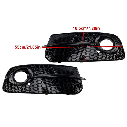 2013-2017 Audi Q5 Standard Front Bumper Fog Light Grill Grille (8R0807681M)