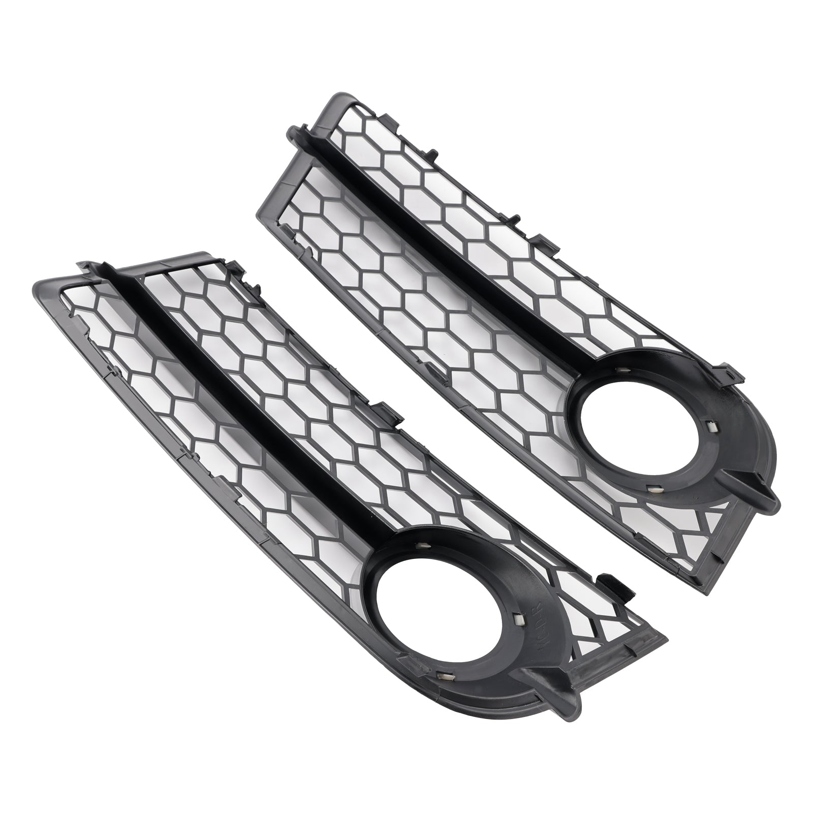 2007-2010 Audi TT MK2 Fog Light Cover Grille — Pair (8J0807681 / 8J0807682)