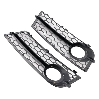 2007-2010 Audi TT MK2 Fog Light Cover Grille — Pair (8J0807681 / 8J0807682)