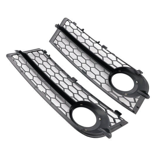 2007-2010 Audi TT MK2 Fog Light Cover Grille — Pair (8J0807681 / 8J0807682)