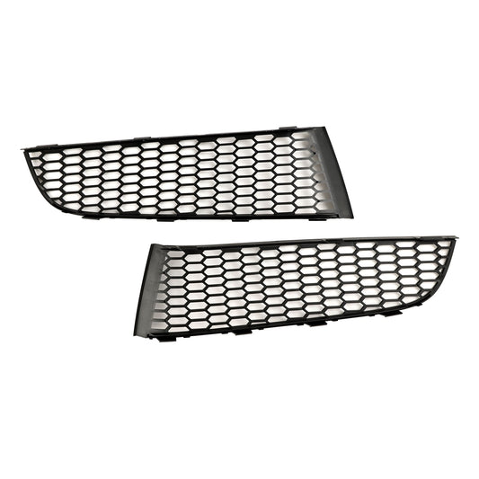 2009-2015 BMW 7 Series F01 F02 Front Bumper Lower Grille — Pair (51117903673 / 51117903674)