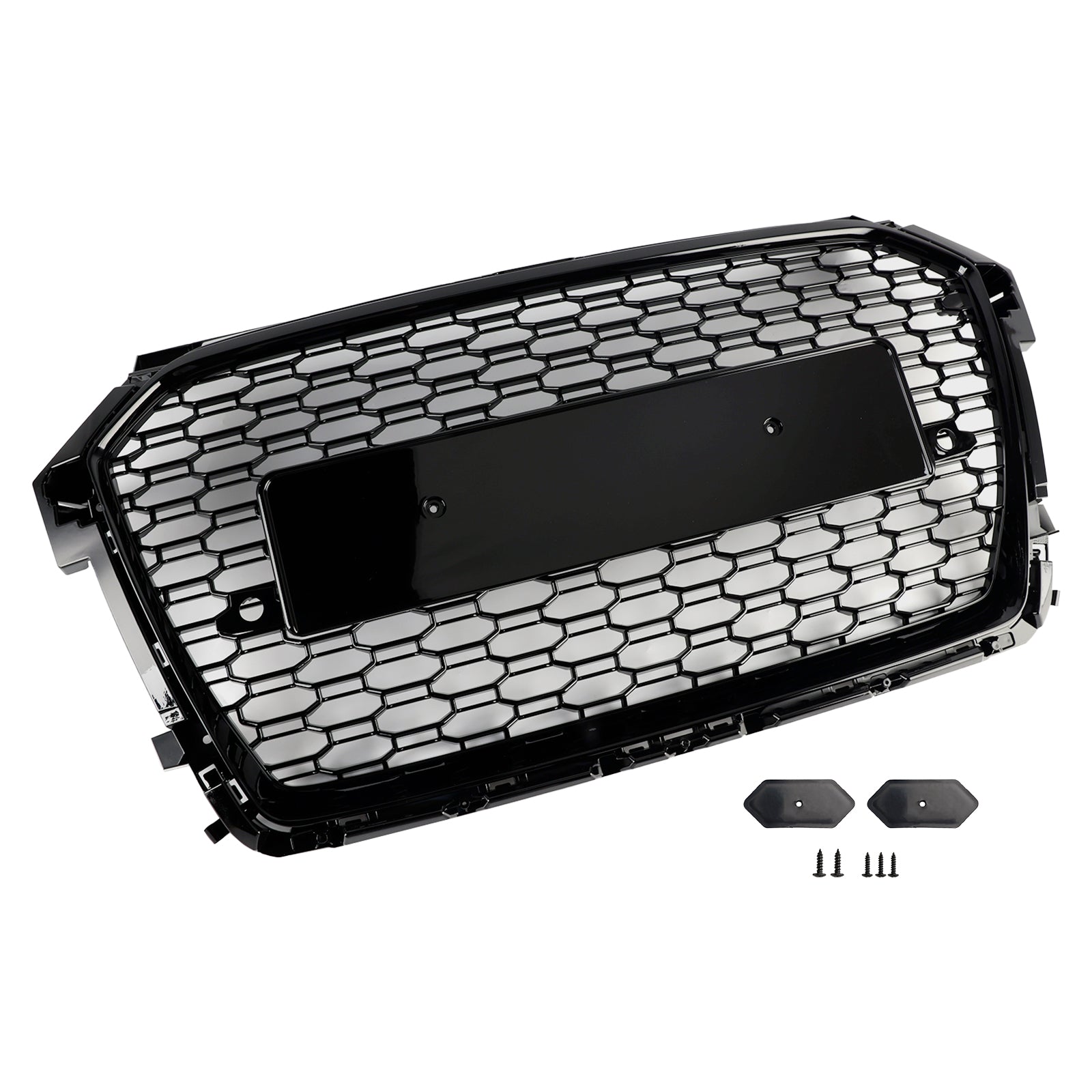 2016-2019 Audi A1 S1 8X Facelift RS Style Black Honeycomb Front Bumper Grille