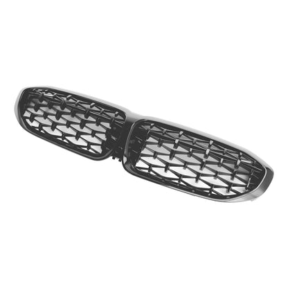 2019-2022 BMW 3 Series G20 G28 Diamond Black Front Kidney Grille (51138072085)