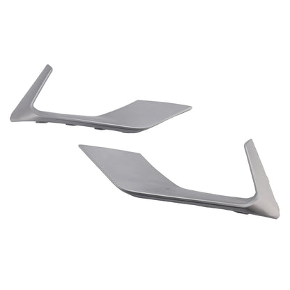 Silver Foglight Surround Grill Trim Fit Ford Focus ST + ST Line MK4 2018-2021