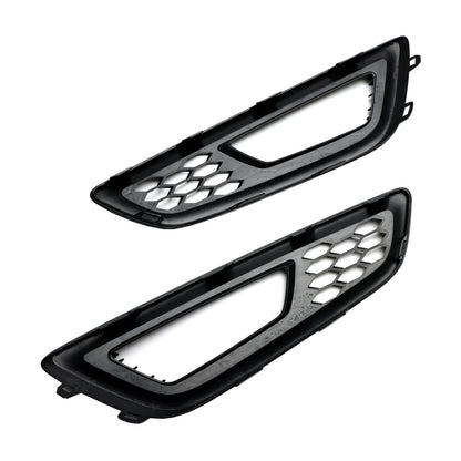 2015-2018 Ford Focus 2PCS Front Bumper Fog Light Lamp Cover Bezel Grille F1EZ15266D F1EZ15266G