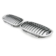 2003-2005 BMW E46 2-Door 3 Series Chrome Mesh Front Kidney Grille