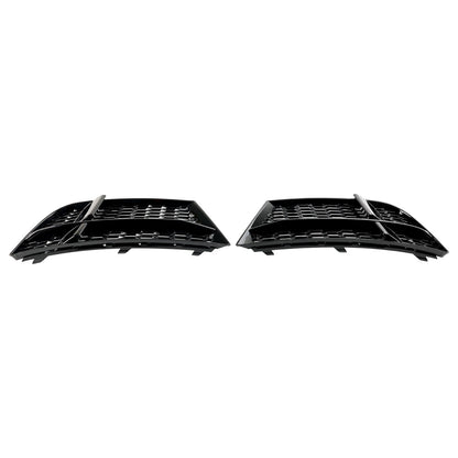2016-2020 Audi A3 8V S-Line Front Fog Light Cover Bezel Grille — Pair (8V3807681AE / 8V3807682Q)