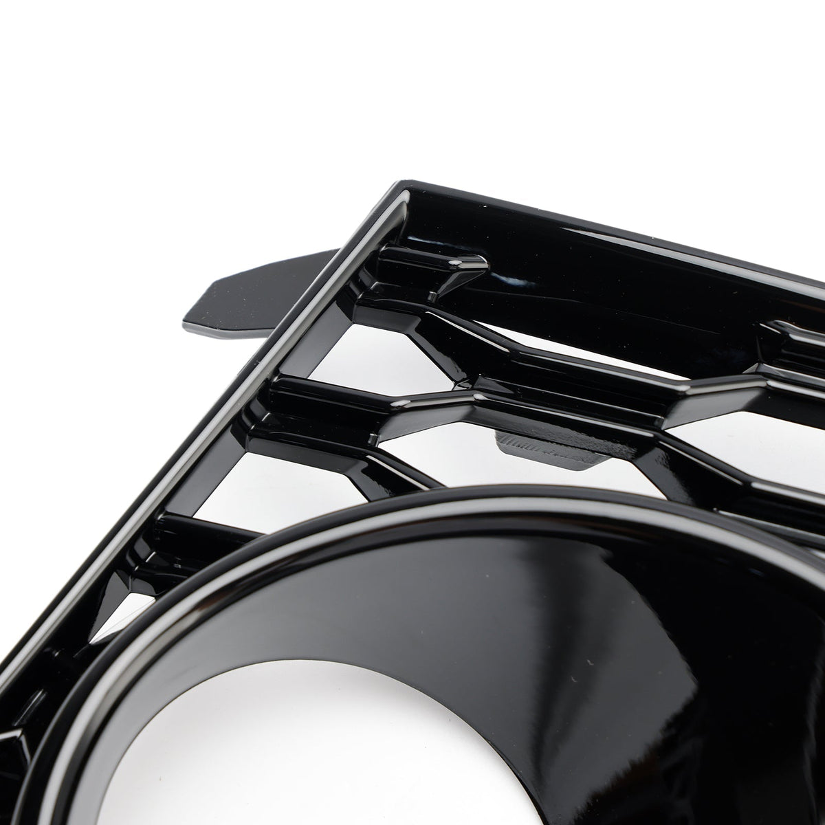 2014-2018 Audi RS7 Front Bumper Fog Light Lamp Frame Grille Cover — Pair