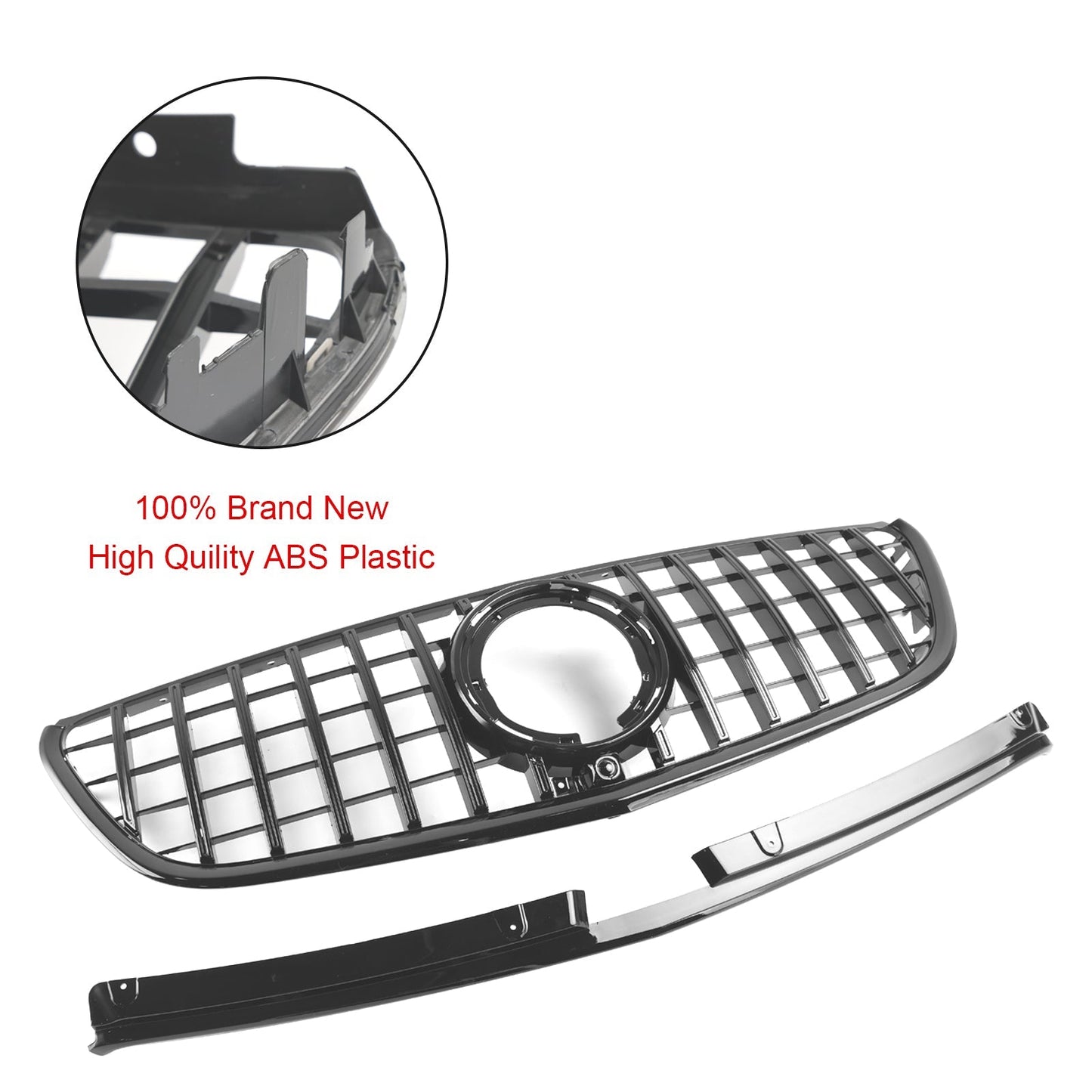 2020-2023 Mercedes-Benz Vito W447 Facelift Black Front Grille