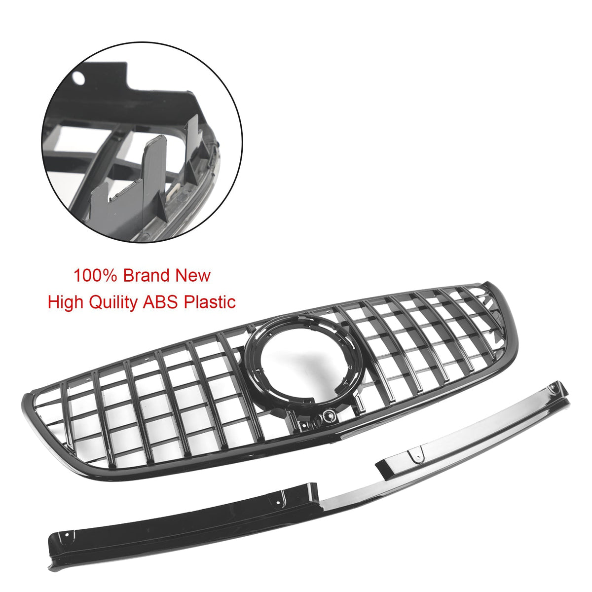2020-2023 Mercedes-Benz Vito W447 Facelift Black Front Grille